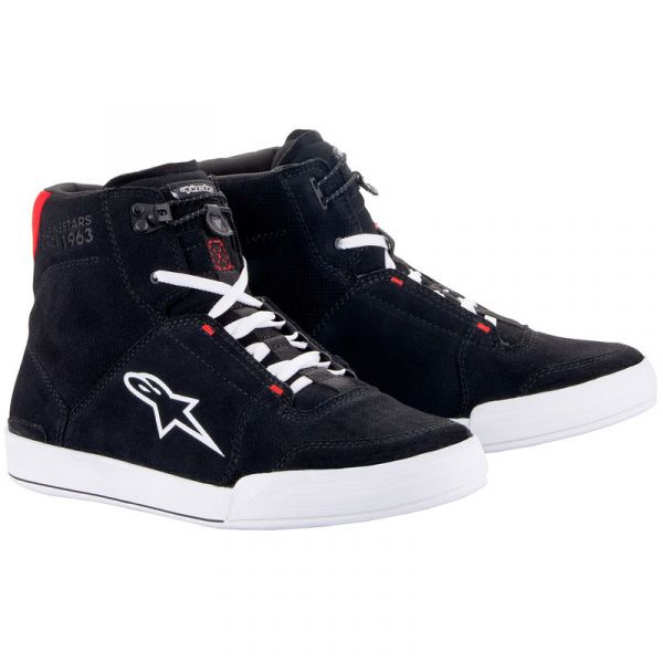 Alpinestars Botas (eu 41) Chrome Black / White / Bright Red 8.5