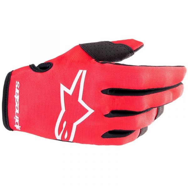Alpinestars Luvas Radar Junior Mars Red / White Xs