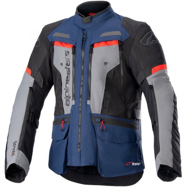 Alpinestars Casaco Bogotá Pro Drystar Dark Blue / Black / Bright Red L