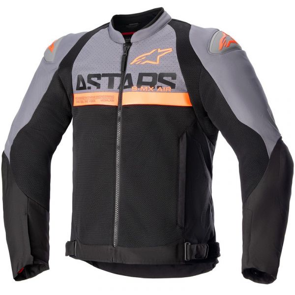 Alpinestars Casaco Smx Air Dark Gray / Black / Orange Fluo S