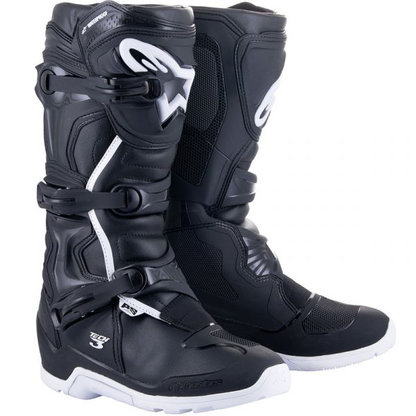 Alpinestars Botas Tech 3 Enduro Waterproof Black / White 10 (eu 44.5)