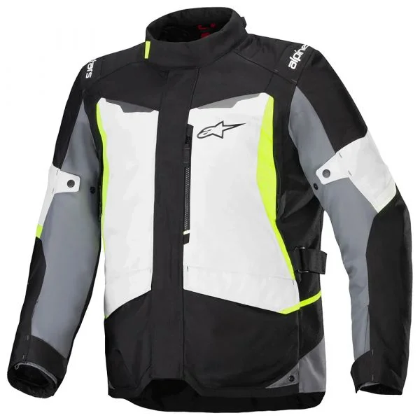 Alpinestars Casaco ST-1 WP Ice / Grey / Black / Yellow Fluo XL