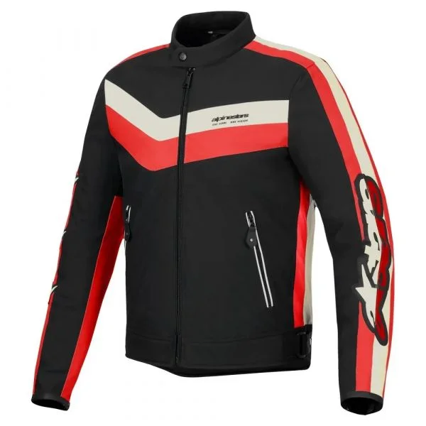 Alpinestars Casaco T-Dyno WR Black / Bright Red / Ecru XL