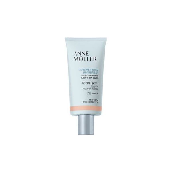 Protetor Solar Anne Moller Sublime Tinted Moisturizer SPF50 PA+ 2 Medium 50ml