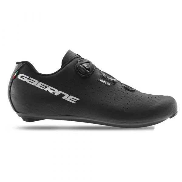 Gaerne G.sprint Wide Road Shoes Preto 41 1/2 Homem