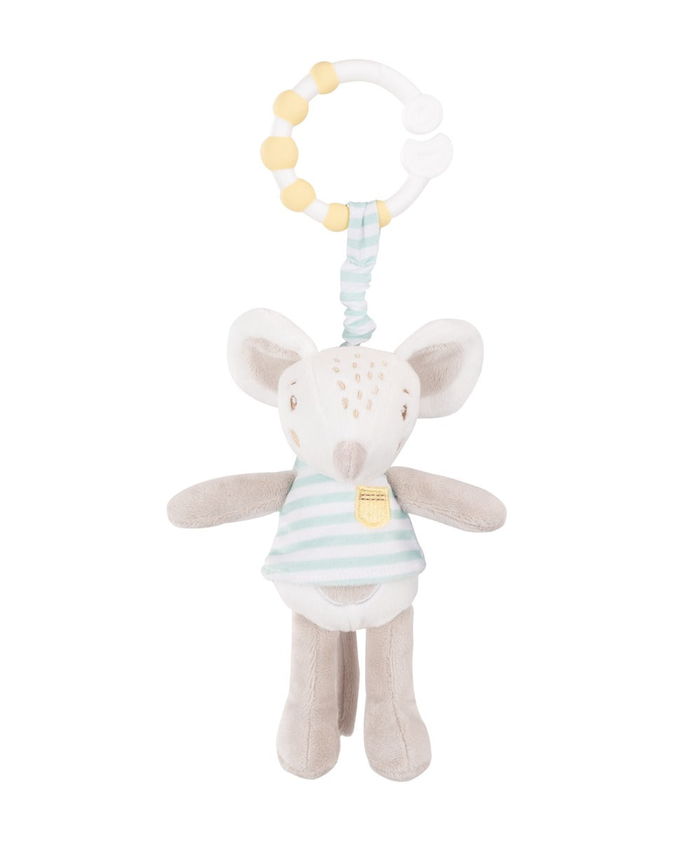 Ratinho de peluche vibratório alegre Kikkaboo