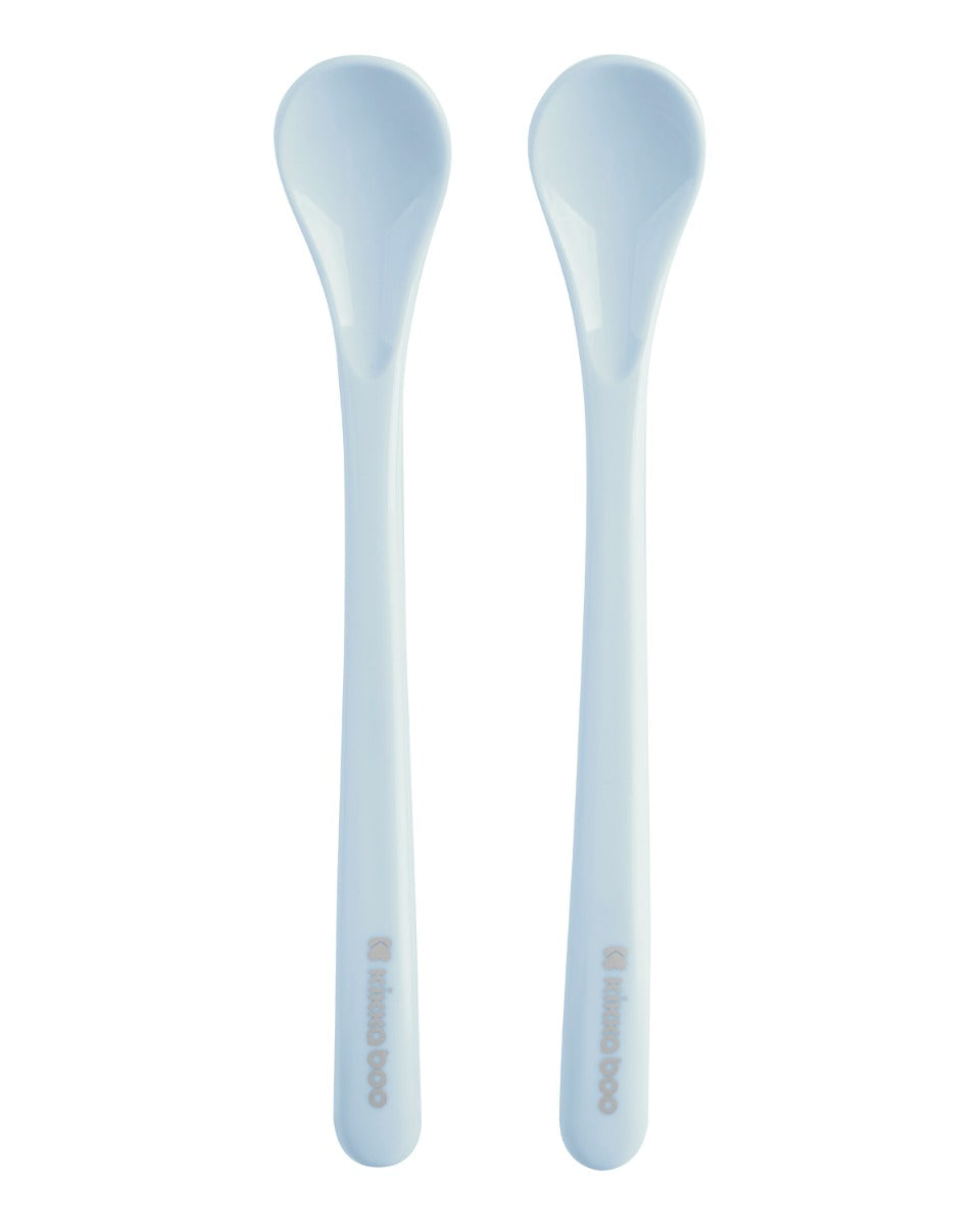 Conjunto de colheres PP 2 peças Blue Brilhante Kikkaboo