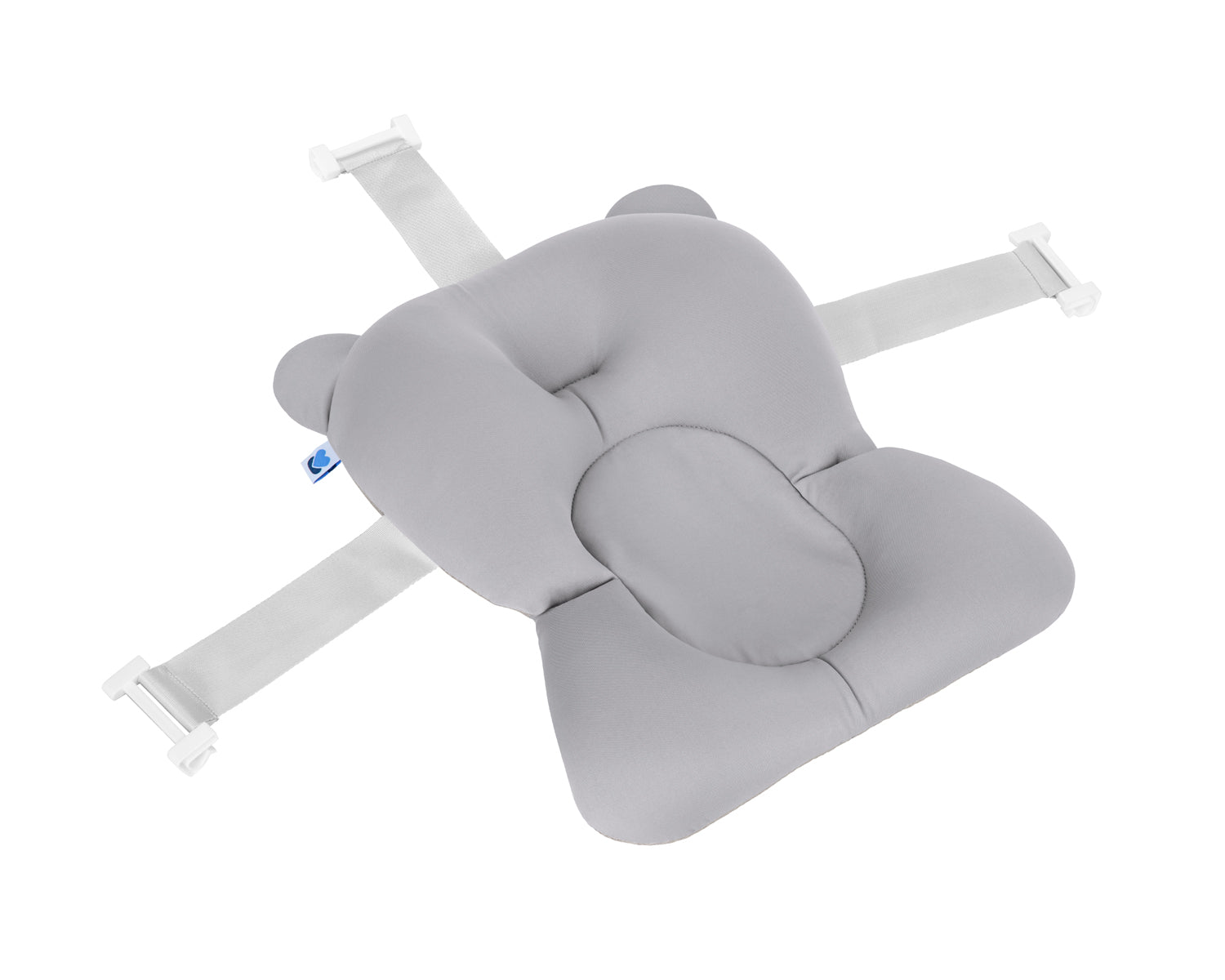 Suporte de banho macio Bear Grey Kikkaboo