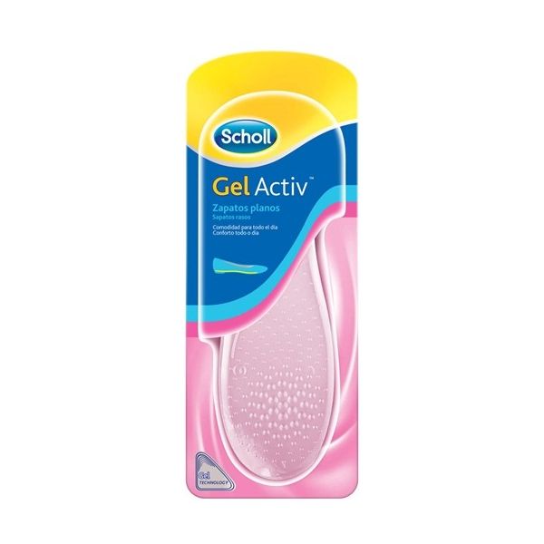 Dr.Scholl Gelactiv Palmilhas Gel Sapato Raso x2