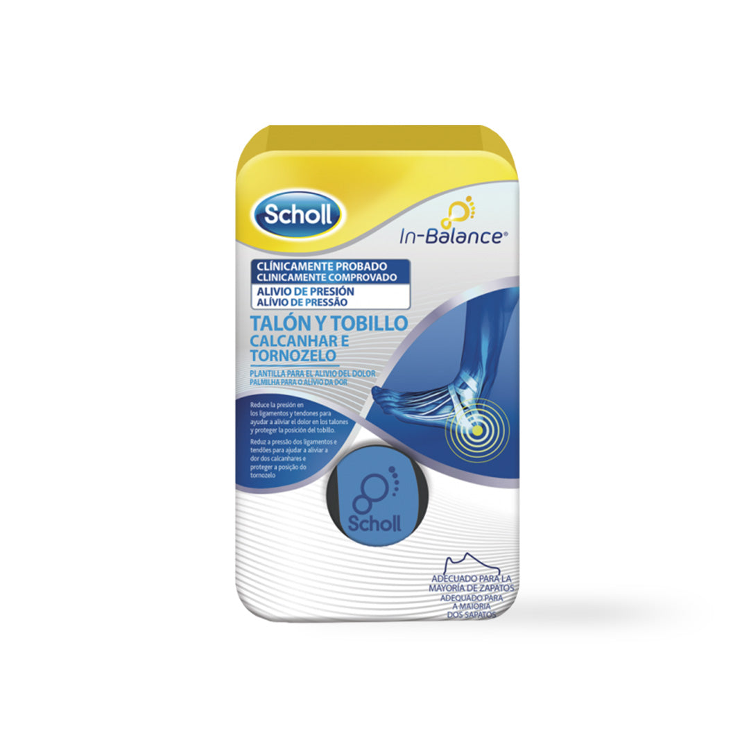 Scholl Palmilhas In Balance Tornozelo e Calcanhar M 1 Par