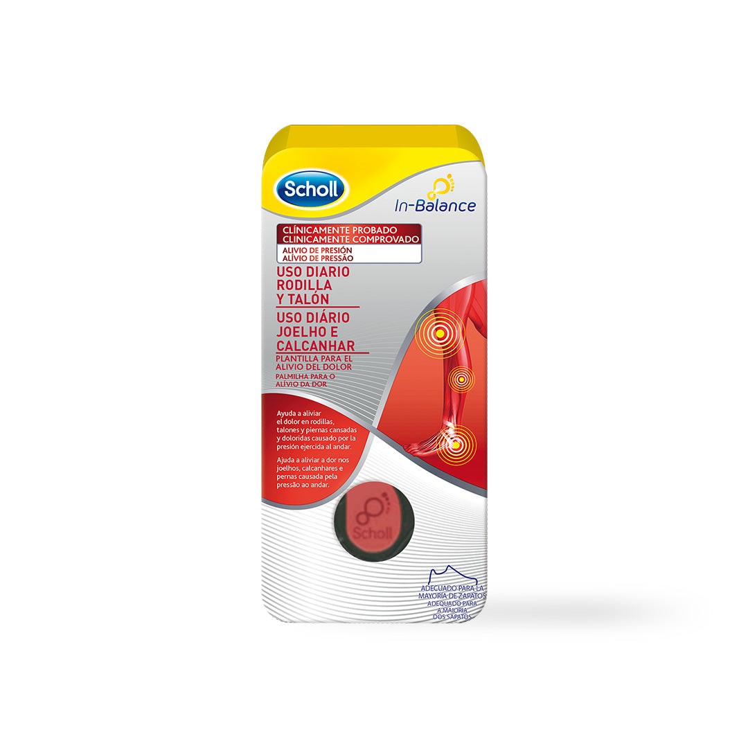 Scholl Palmilhas In Balance Joelho L 1 Par