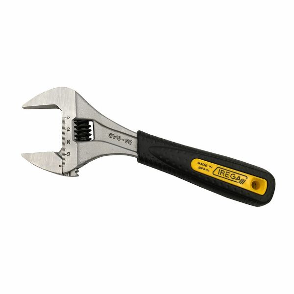 Irega Chave Ajustável Swo 92/CBE 8" Chrome Ergotop Preto