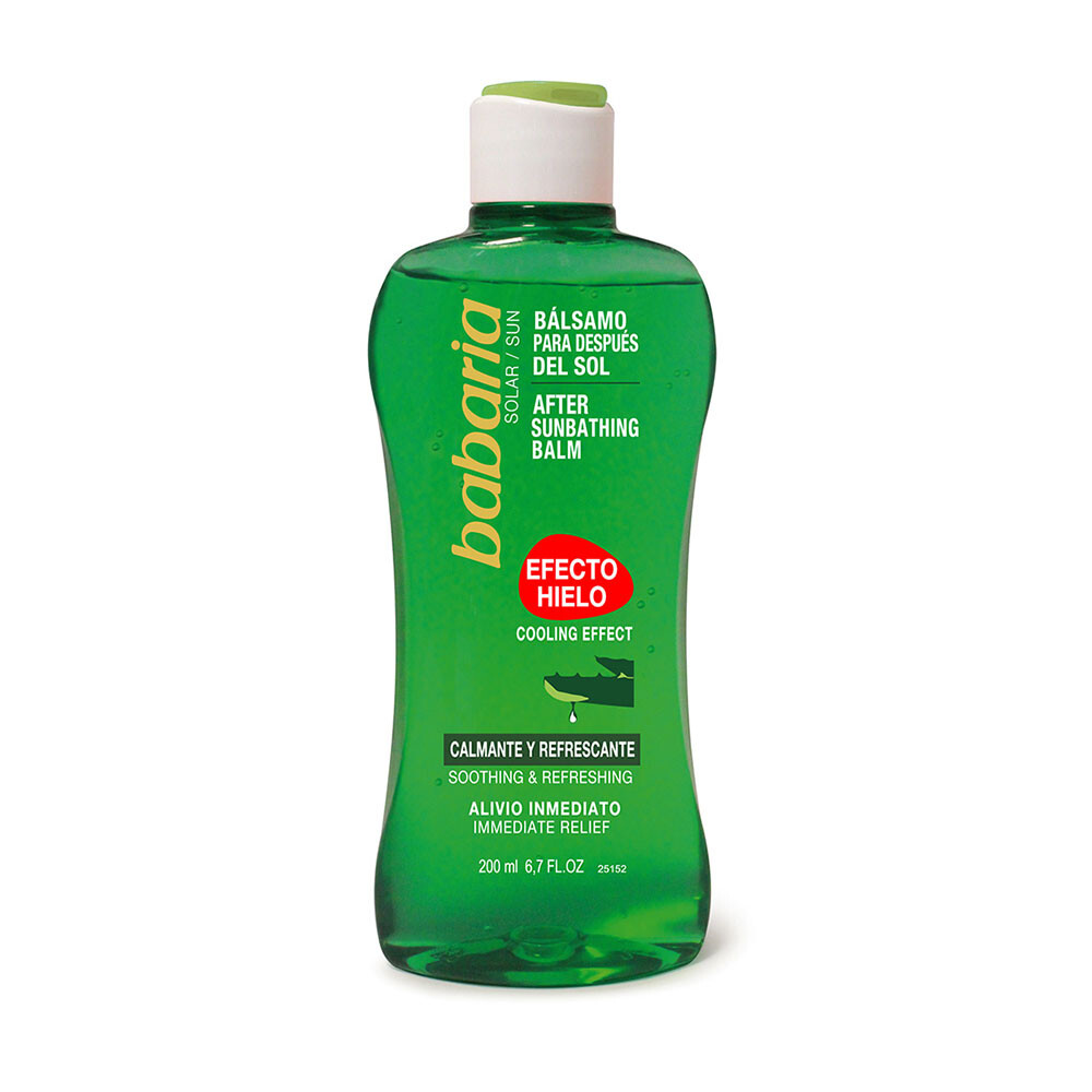 Aftersun babaria aloe efeito gelo 200ml
