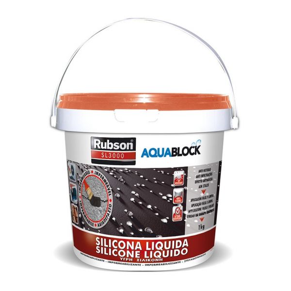 Rubson Telha de Silicone Líquido Aquablock 1 Kg - 881002863