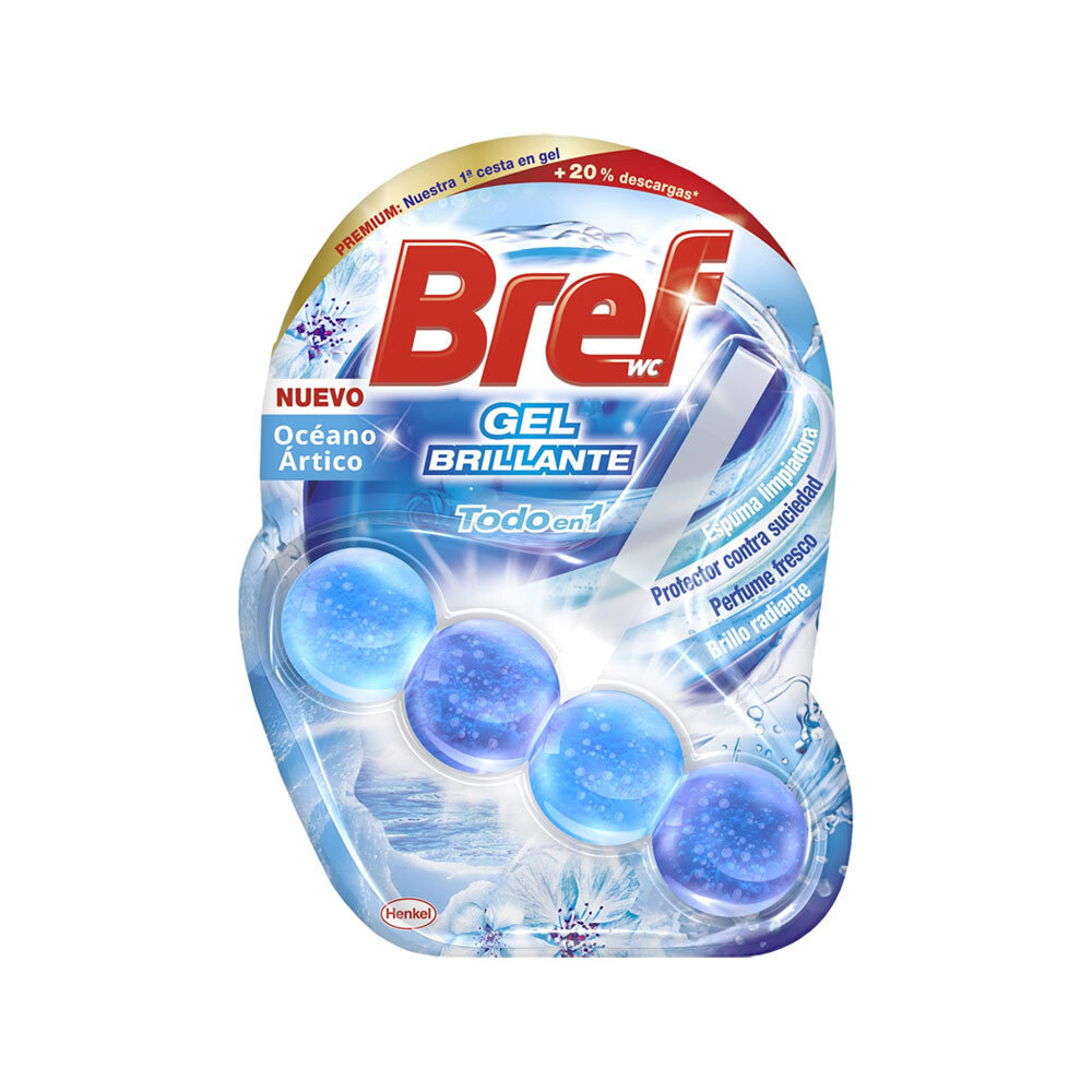 Bloco Sanit rio Bref Oceano Gel Brilhante 42gr