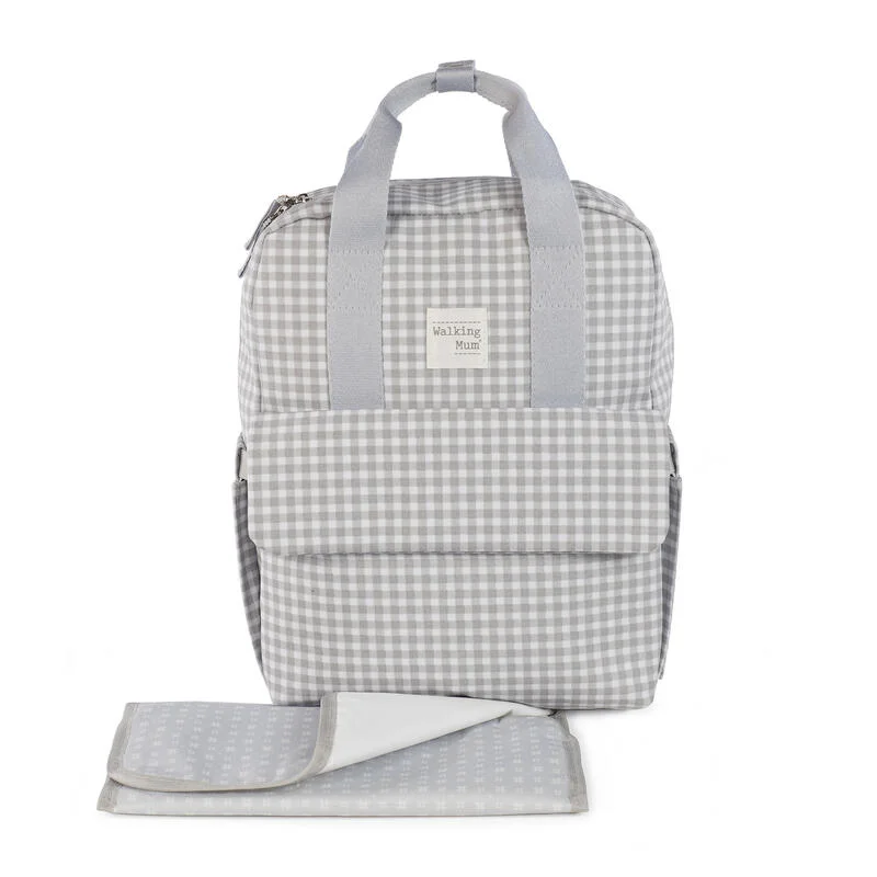 Walking Mum Mochila I Love Vichy Cinza