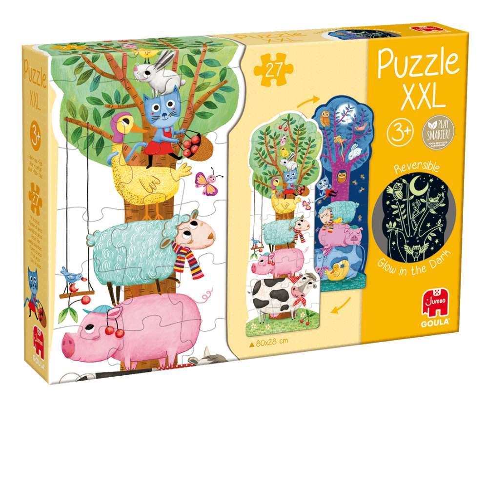 Puzzle Goula XXL Reversível Quinta Dia e Noite 27 Peças