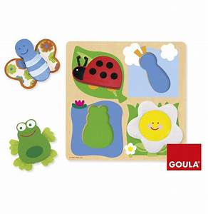 Puzzle de Madeira Campo – Tecido - Goula