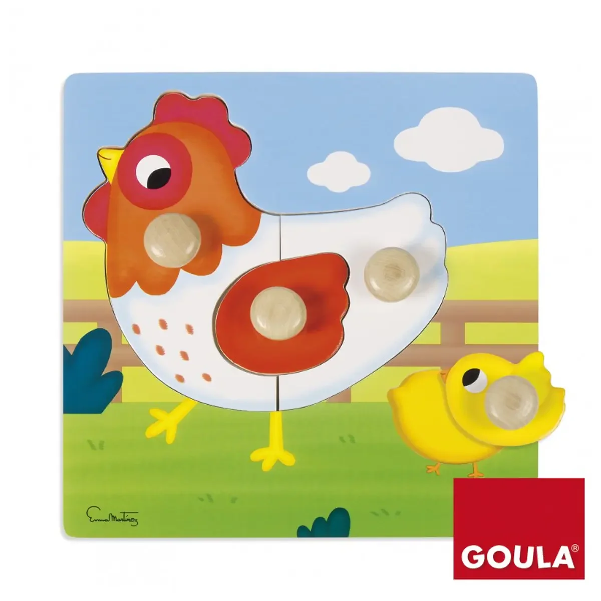Puzzle Galinha
