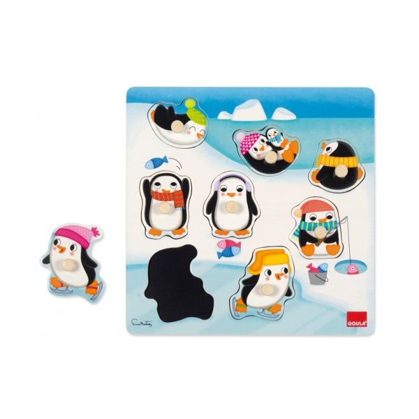 Puzzle de Pinguins Posições Goula