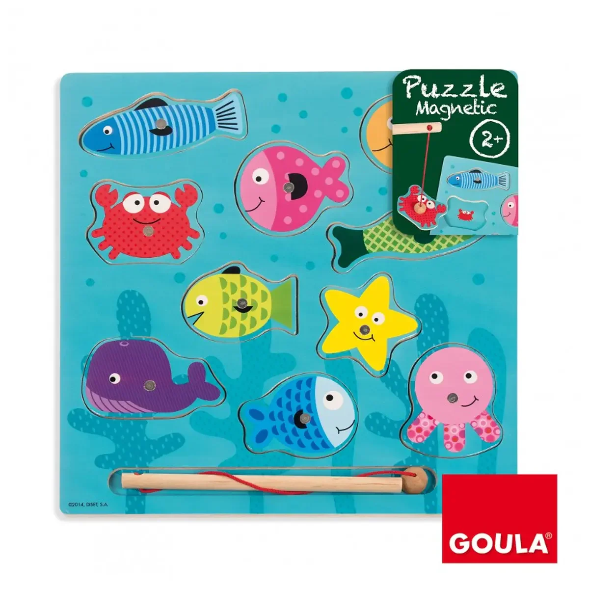 Puzzle Animais Marinhos Magnéticos