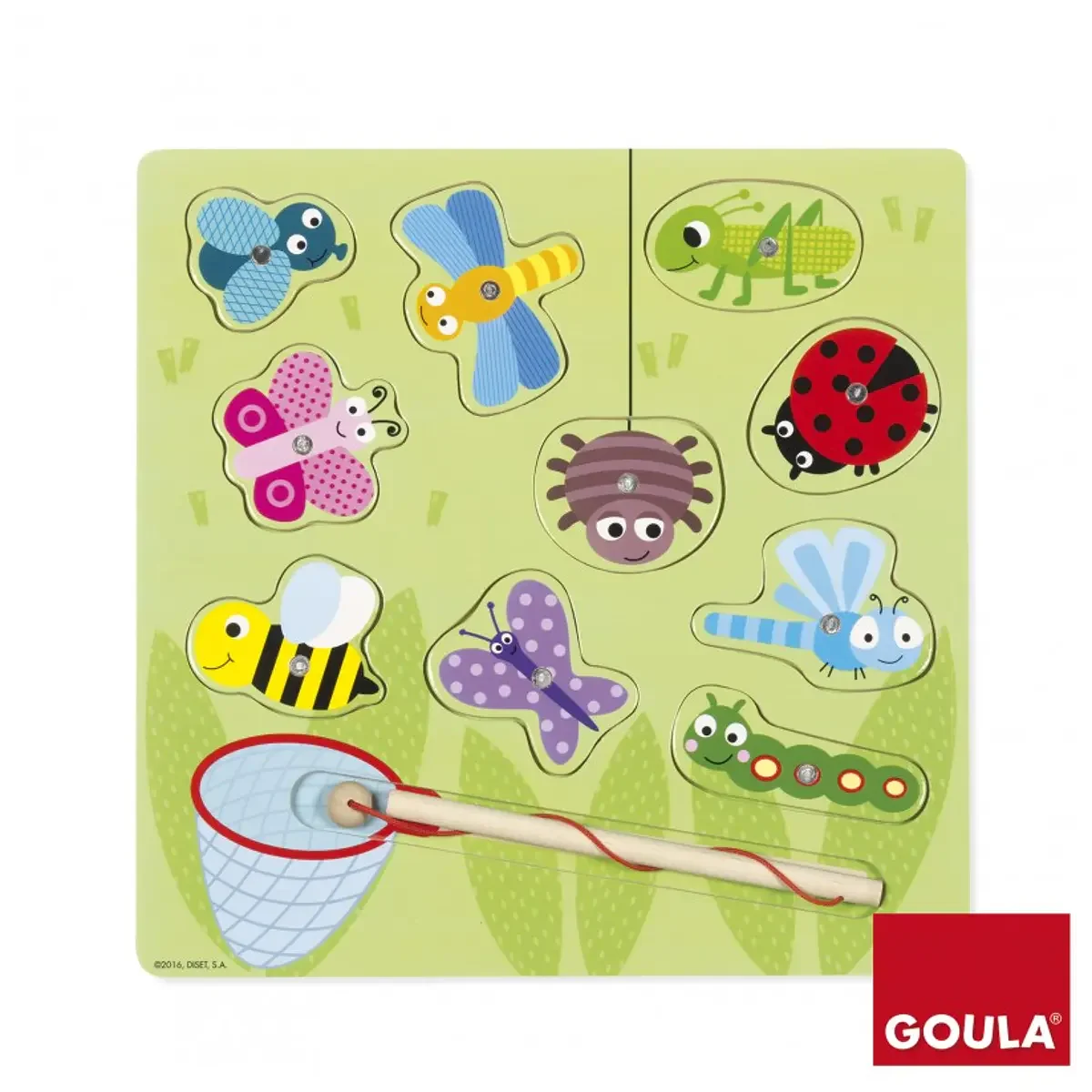Goula Puzzle Magnético Bichos - 53134