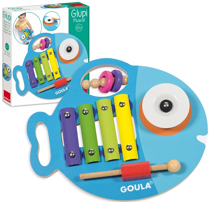 Glupy musical 3 em 1 Goula