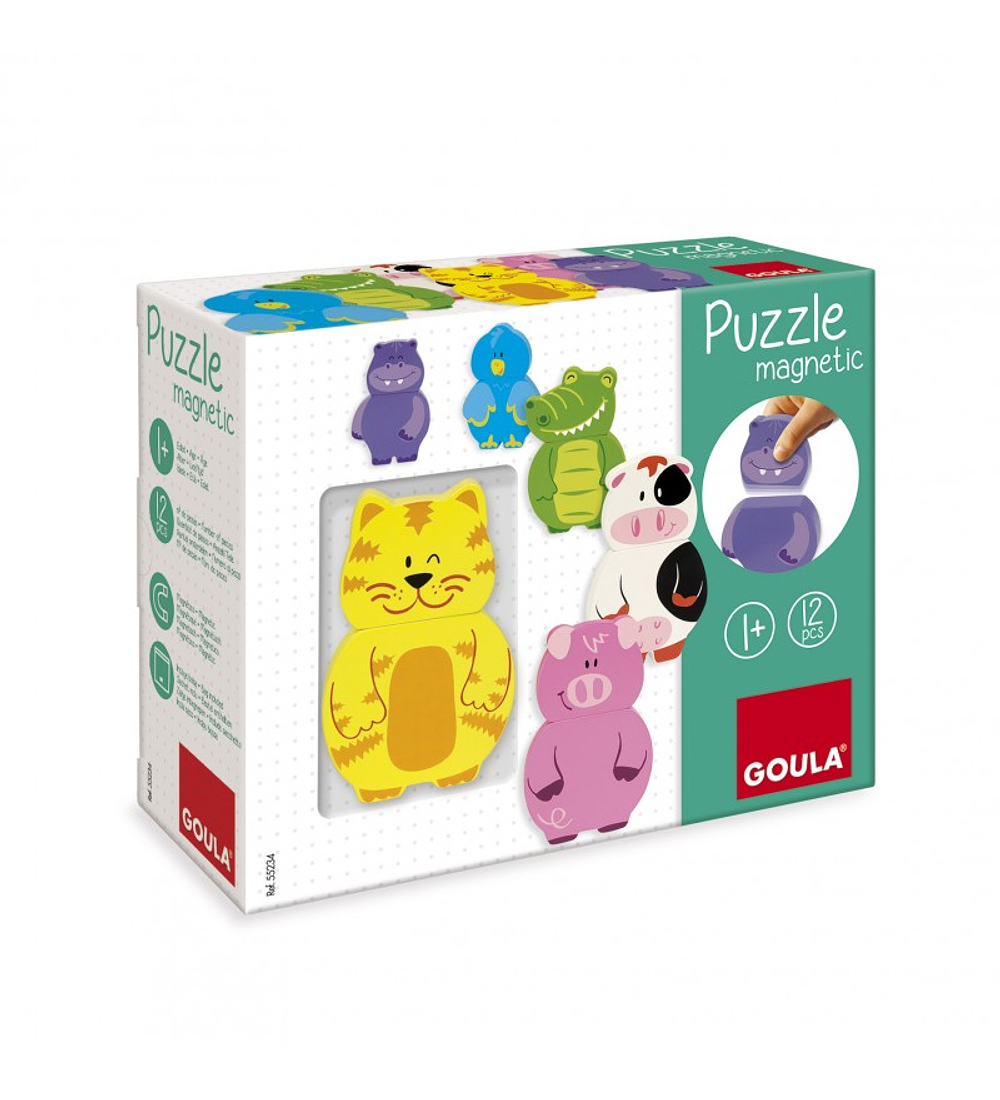 Puzzle Animais Magnéticos Goula