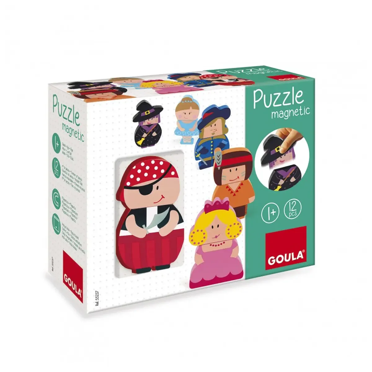 Puzzle Personagens Magnéticas