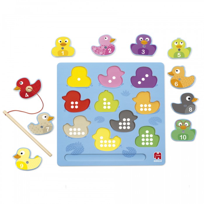 Puzzle Magnético Patinhos Goula