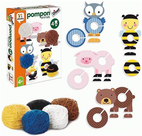 Jogo Pompon Animais Diset