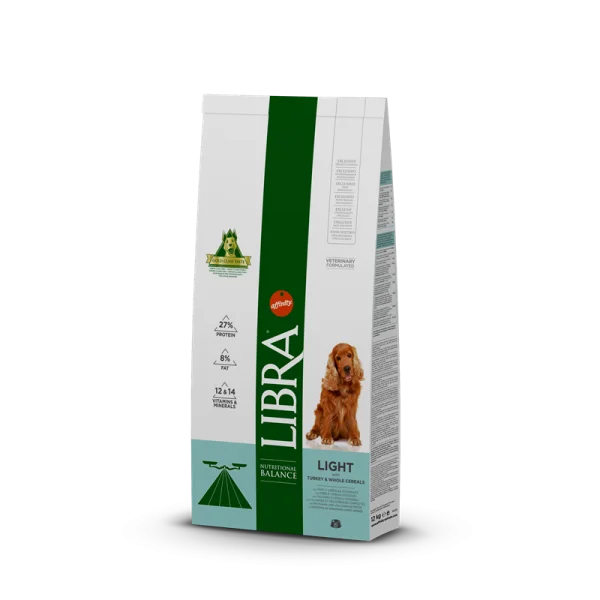 Libra Cão Adulto Light - 12 kg da Affinity - ParAnimais