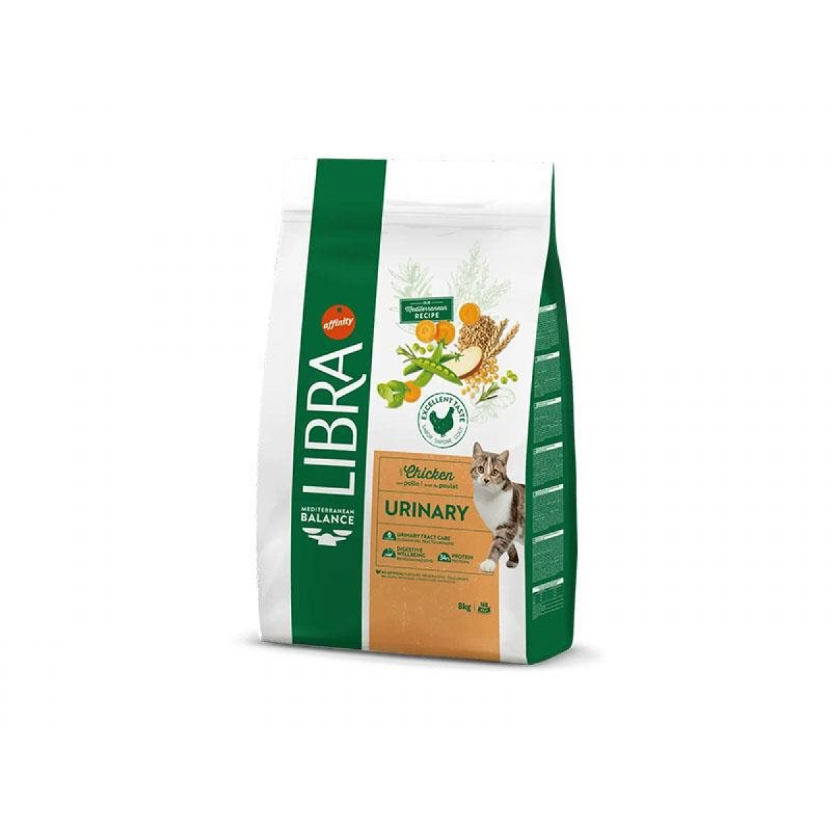 Libra Adult Urinary Frango 1,5kg Ração Seca para Gato - Campet