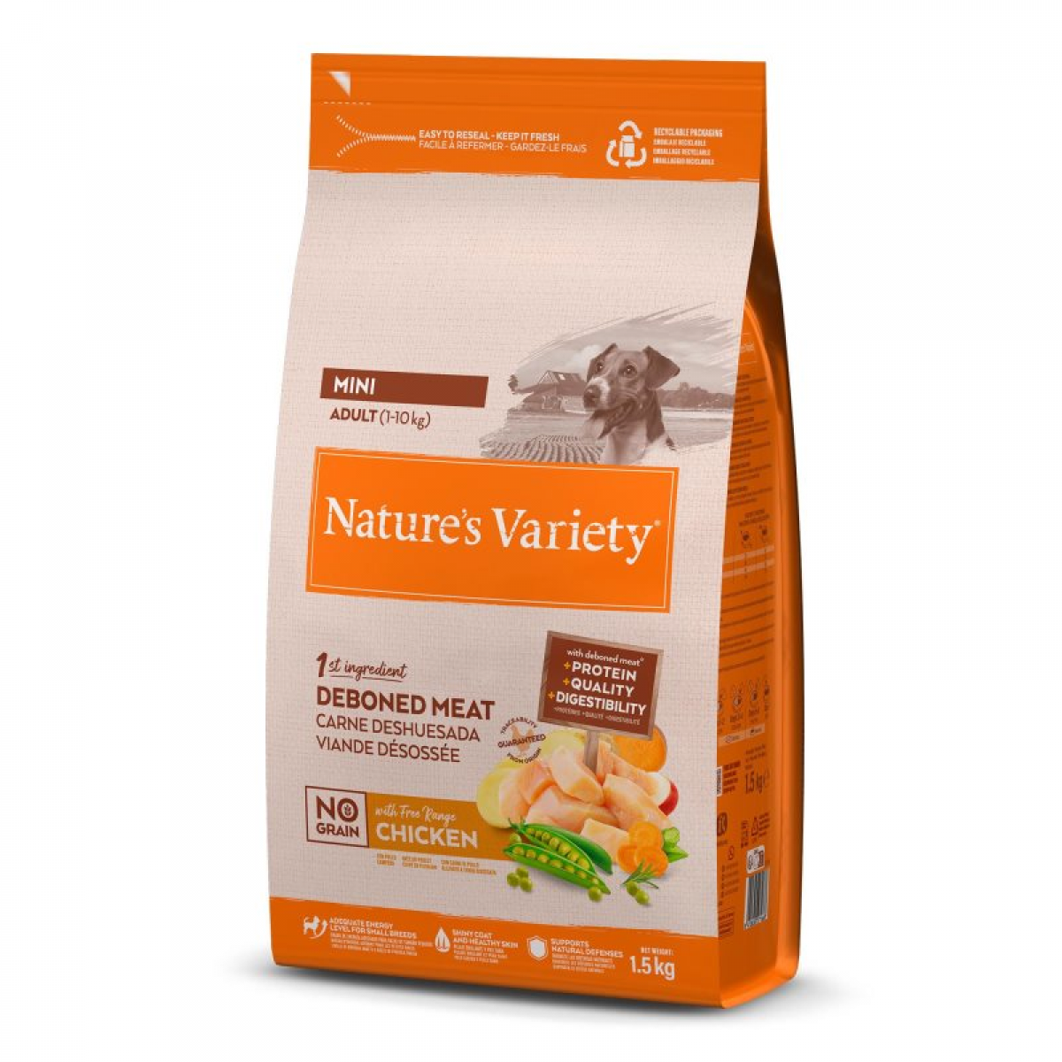 Nature's Variety Selected Mini Free Range Chicken 1,5Kg
