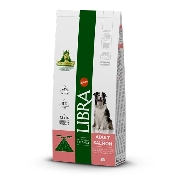 Libra Cão Adulto Salmão 14kg da Affinity - ParAnimais