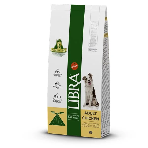 Libra Cão Adulto Frango 15 kg da Affinity - ParAnimais