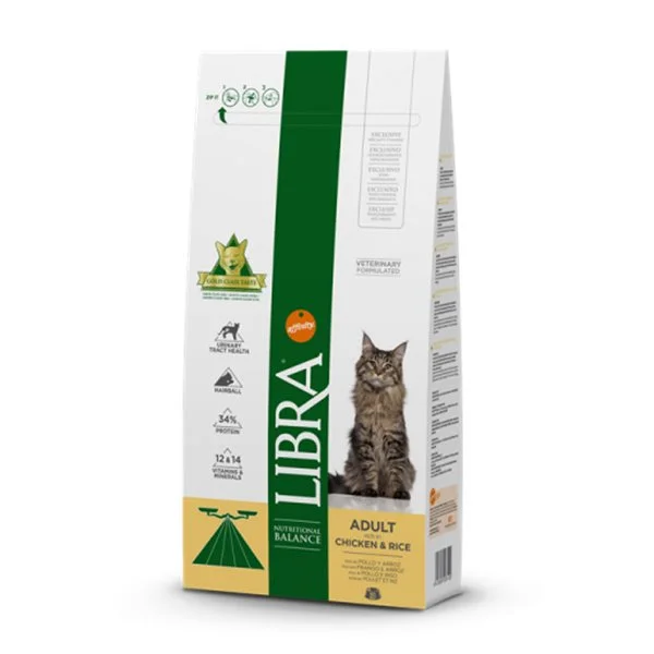 Libra Gato Adulto Frango - 12 kg da affinity - ParAnimais