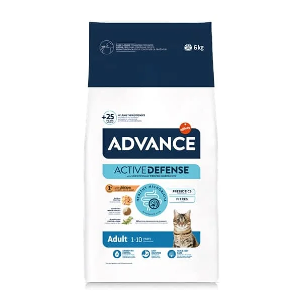 Advance Cat Adult Chicken & Rice - 6 kg - ParAnimais