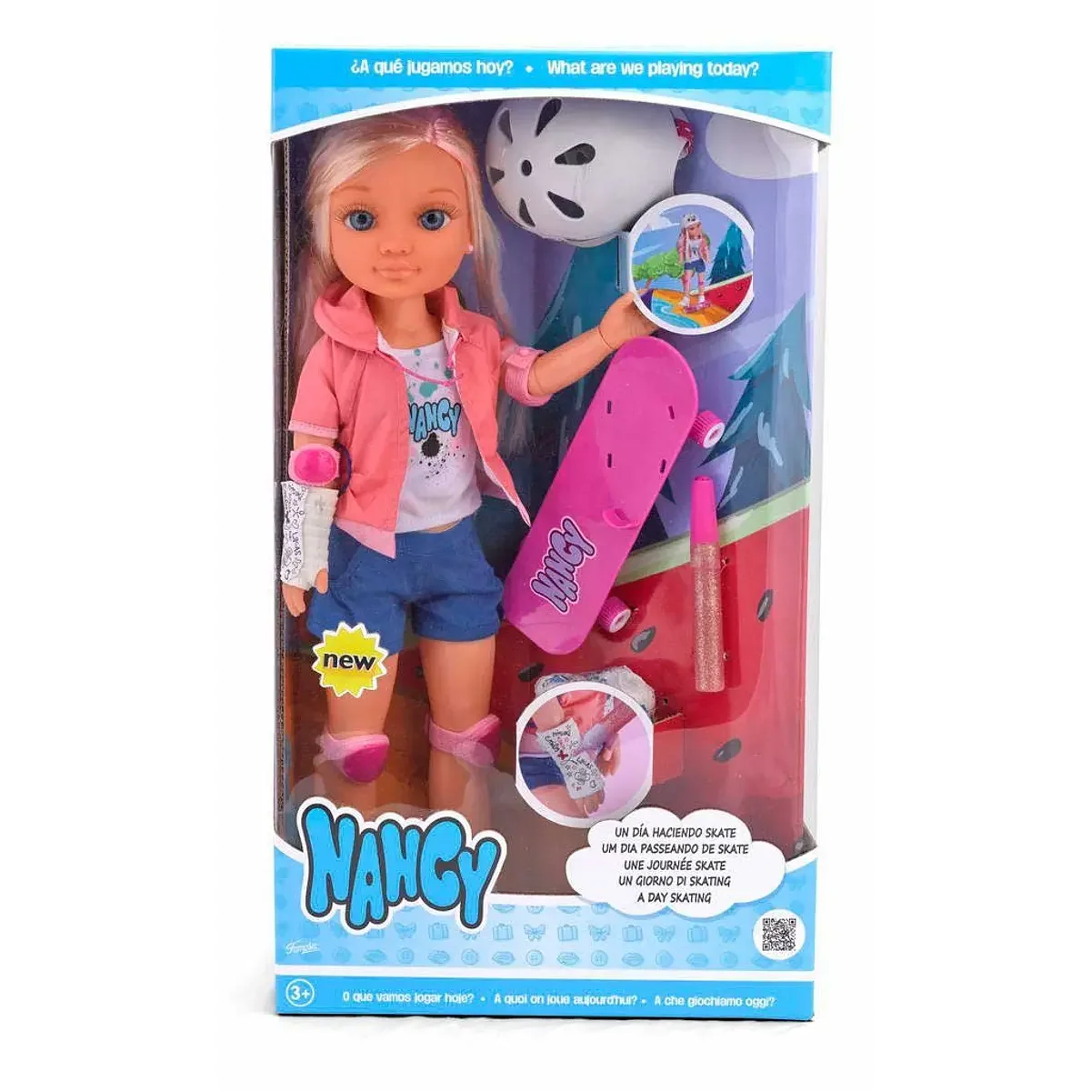 Nancy, Um Dia Passeando de Skate