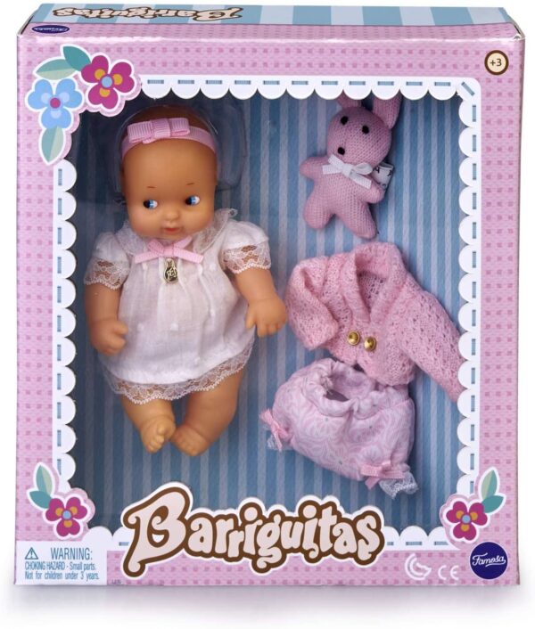 Barriguitas - Conjunto de bebe mais roupinha Rosa 3+