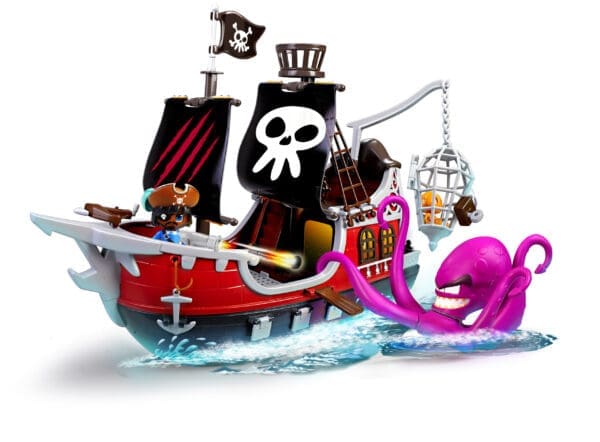 Pinypon action barco pirata Fraken Attack 4+