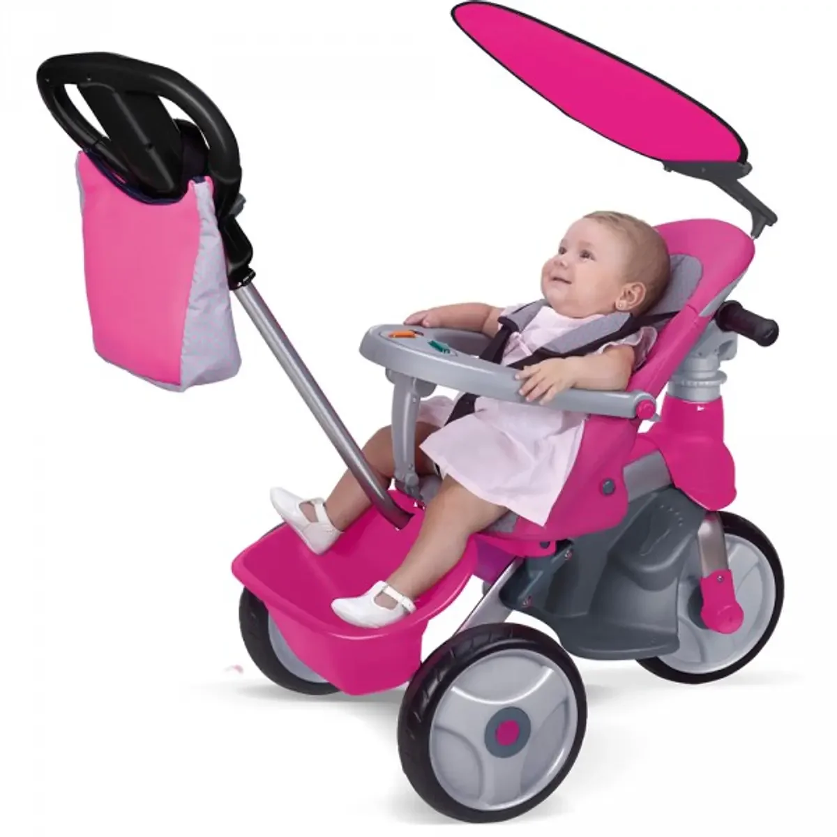 Triciclo Easy Evolution Rosa