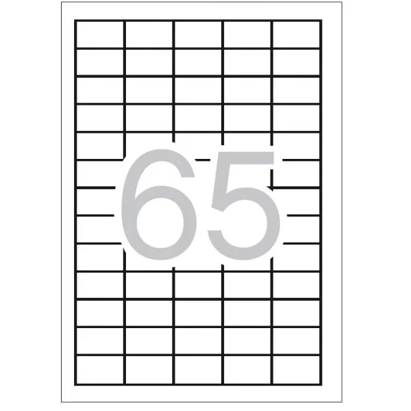 Apli Etiquetas Adesivas Removíveis 38x21,2mm 100 Fls - 03052
