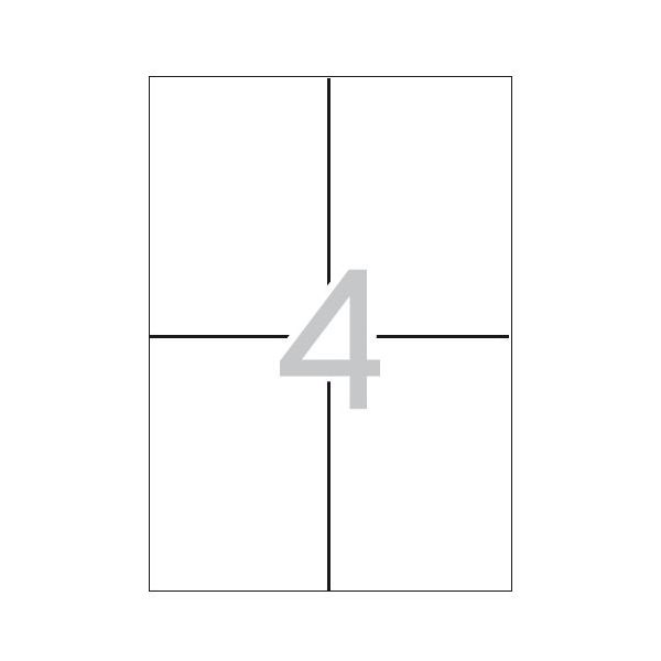 Apli Etiquetas Adesivas Removíveis 105x148mm 100 Fls - 03058