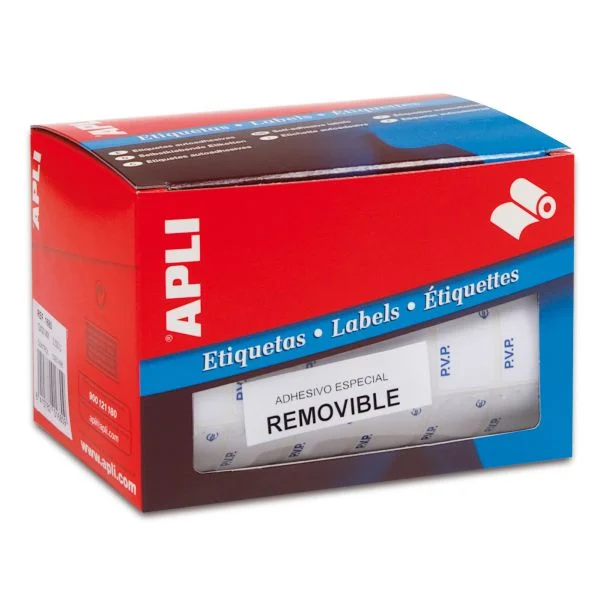 Apli Rolo Etiquetas PVP 16x22mm - 10087