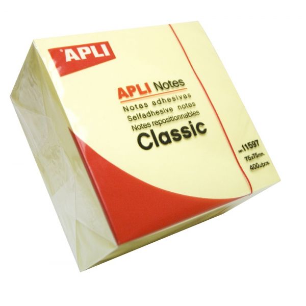 Apli Notas Adesivas 75x75mm - 11597