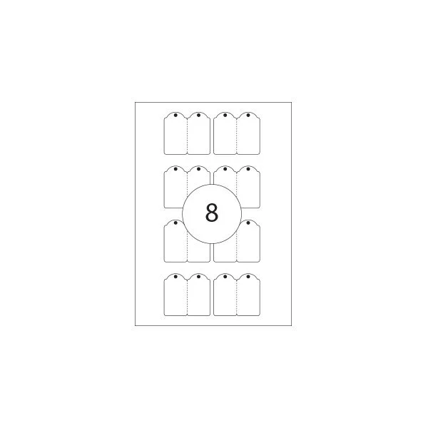 Apli Etiquetas 11947 36x53 50 Fls 400 uds.