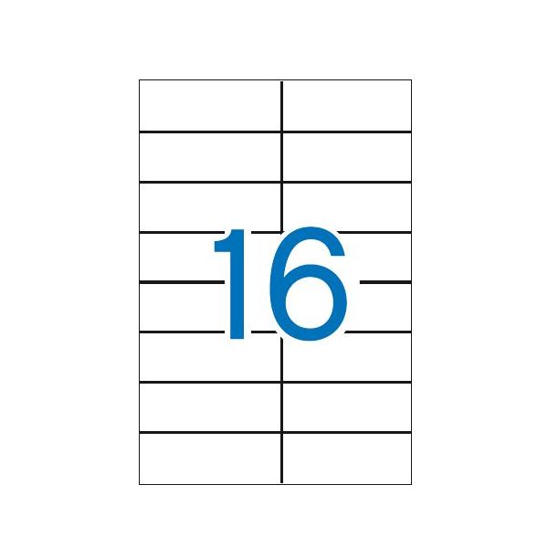 Apli Etiquetas Adesivas Recicladas 105x37mm 100 Fls - 12065