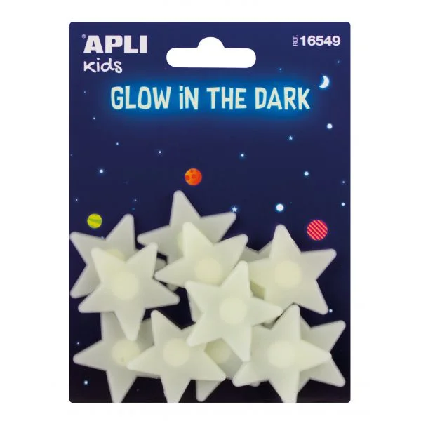 Apli Adesivos Estrelas Luminescentes 12 Un. 16549