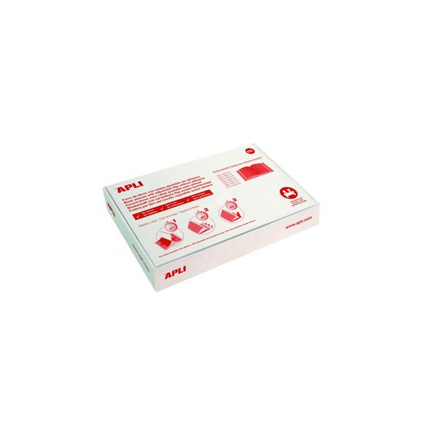 Apli Forra Livros Ajustável 295x530mm Transparente 130mic 100 Un.